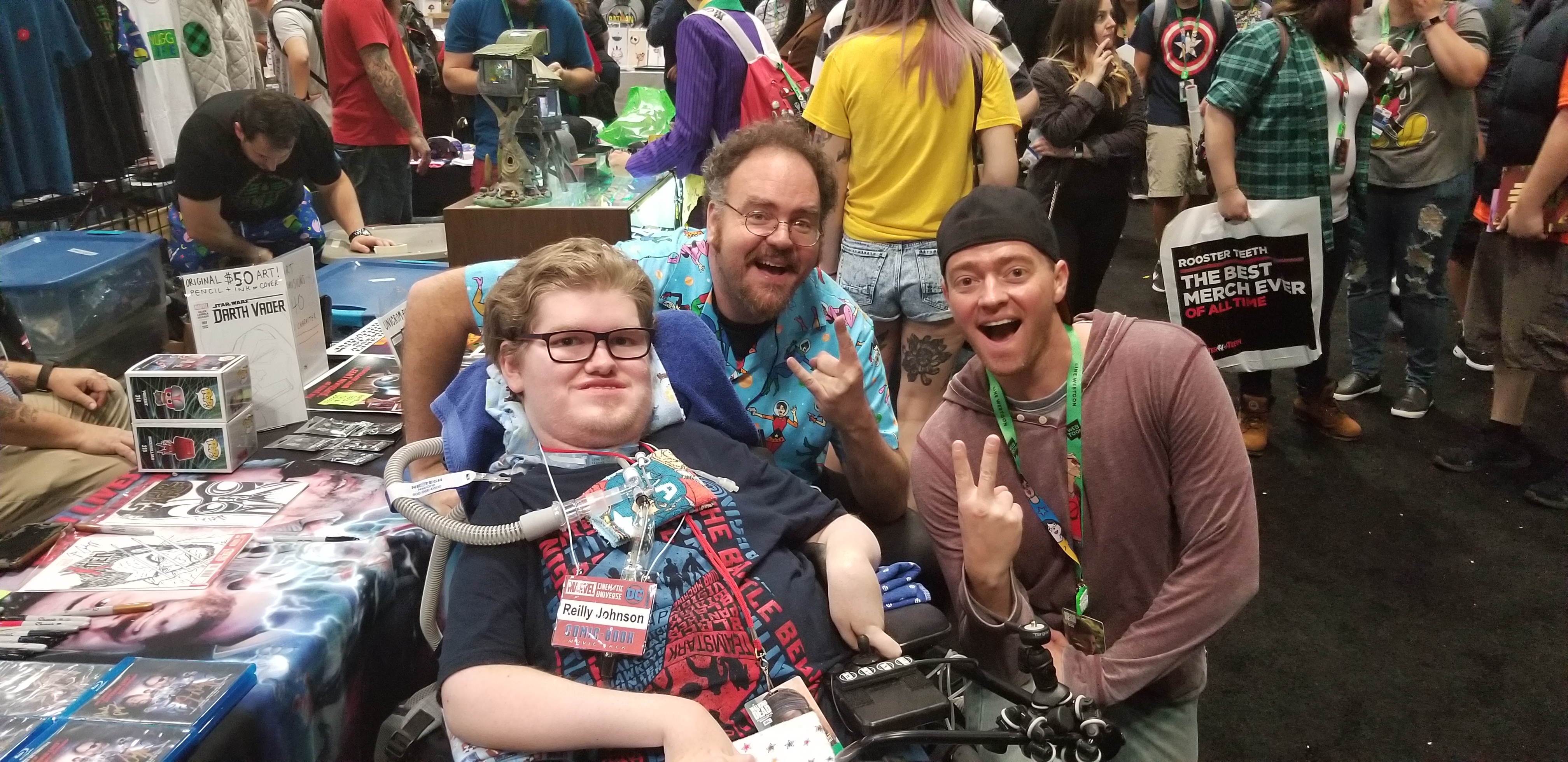 Reilly Johnson, Jon Schnepp, and Mark Ellis.