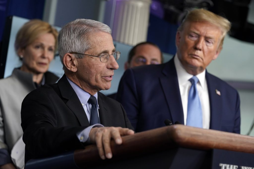 Dr. Anthony Fauci's interest in being portrayed