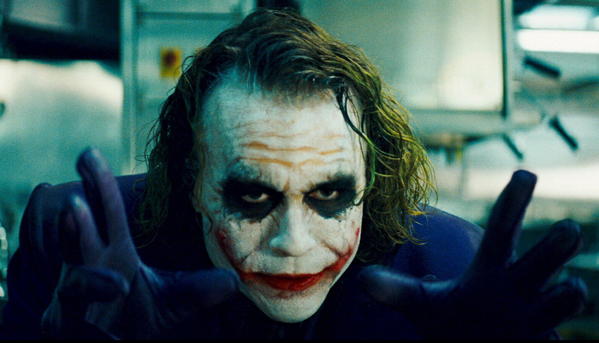 Heath Ledger as Joker