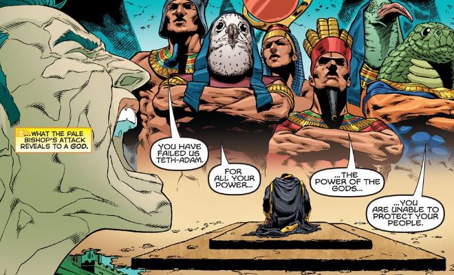 Black Adam and his Egyptian Gods