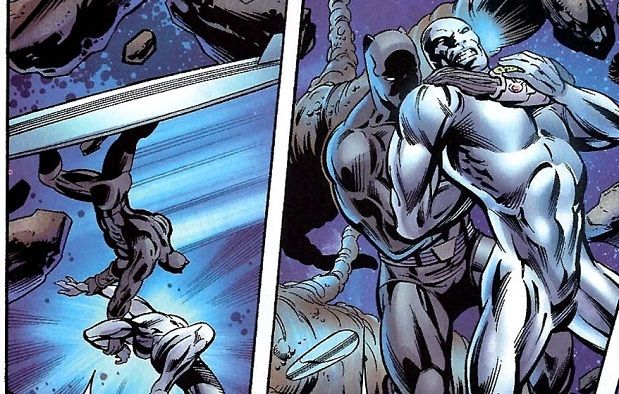 black panther vs silver surfer