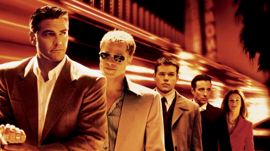 remakes ocean's eleven brad pitt george clooney matt damon julia roberts