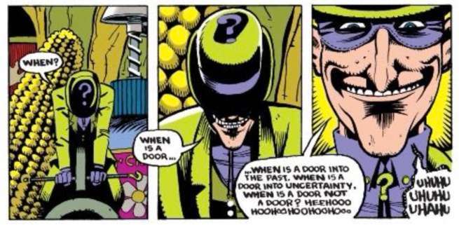 riddler when is a door