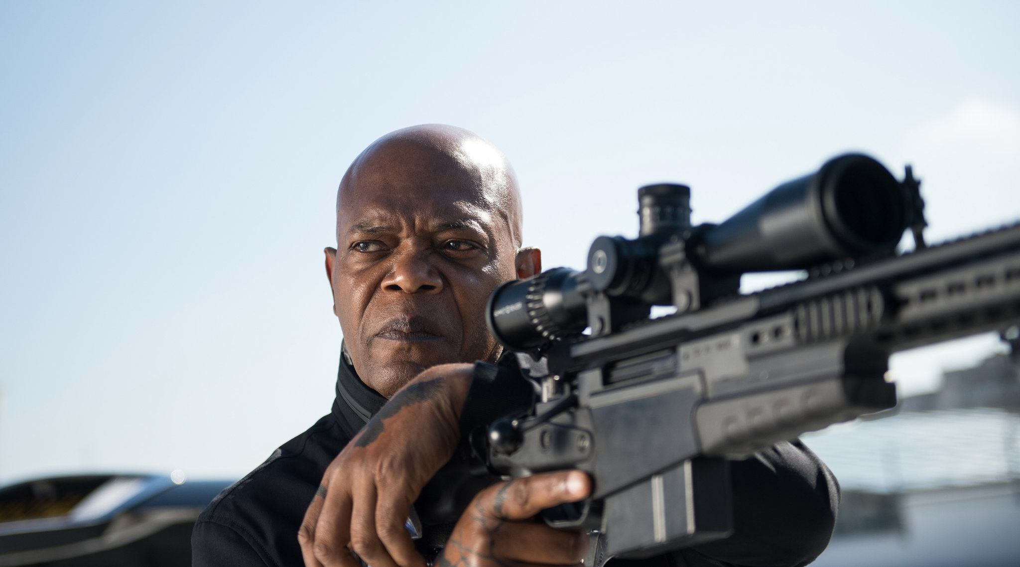 Samuel Jackson in The Hitman's Bodyguard