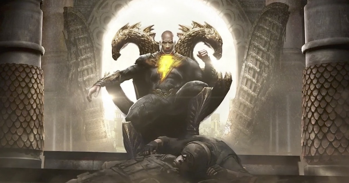 Dwayne Johnson Shares First Scene Shot for Black Adam Trailer