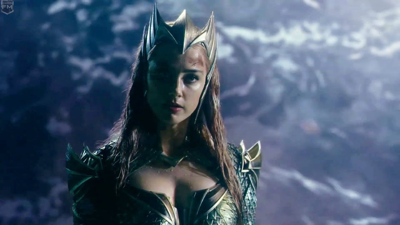 Amber Heard as Mera in Justice League