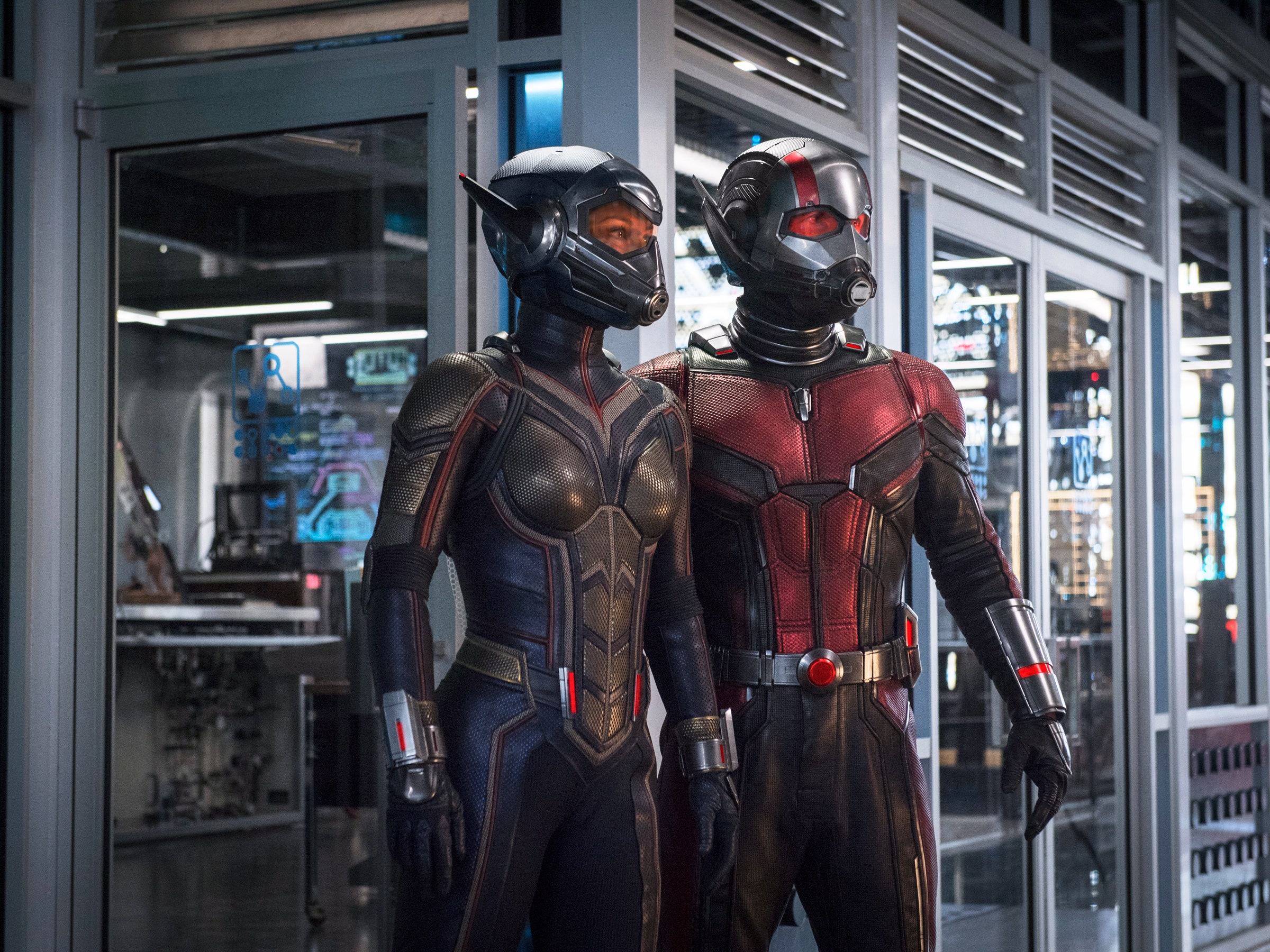 a scene from the film Ant man and the wasp