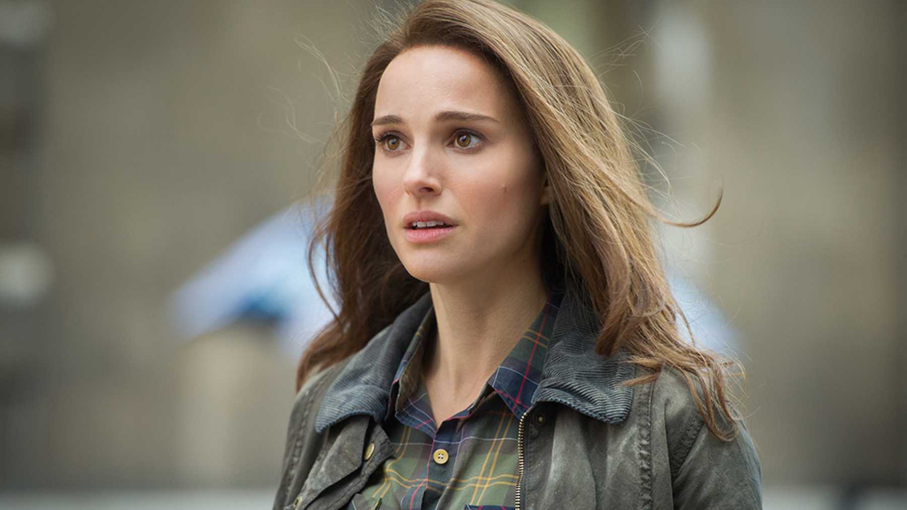 Natalie Portman as Jane Foster.