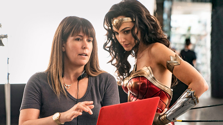 Gal Gadot and Patty Jenkins