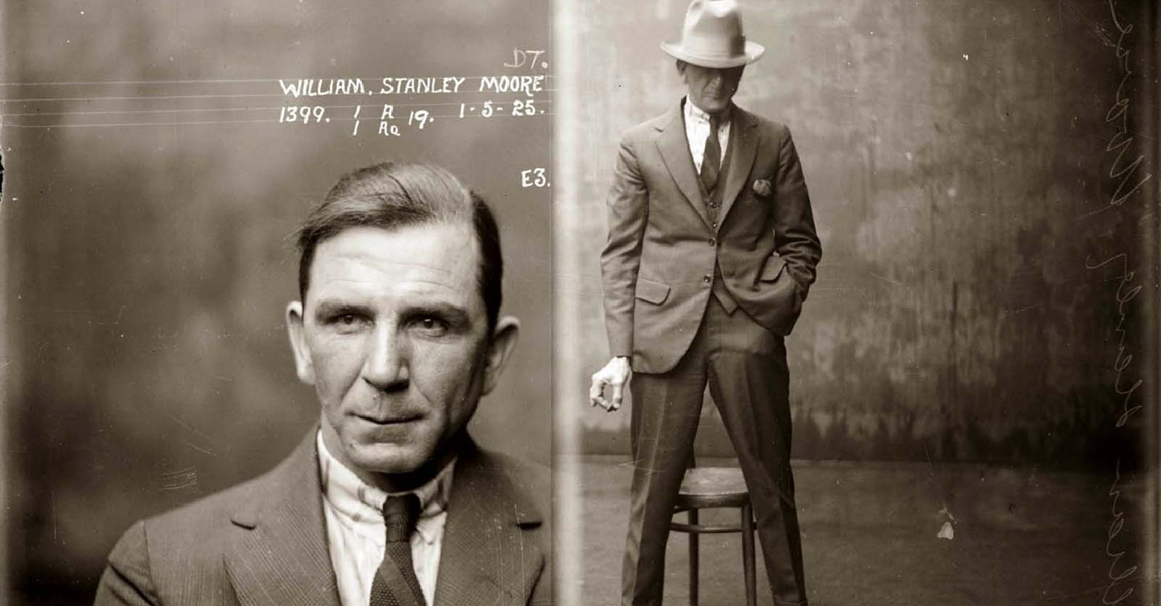 1920s/30s Aussie Mugshot