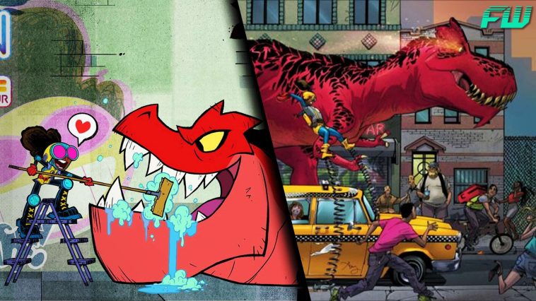 Moon Girl and Devil Dinosaur Comic Stills