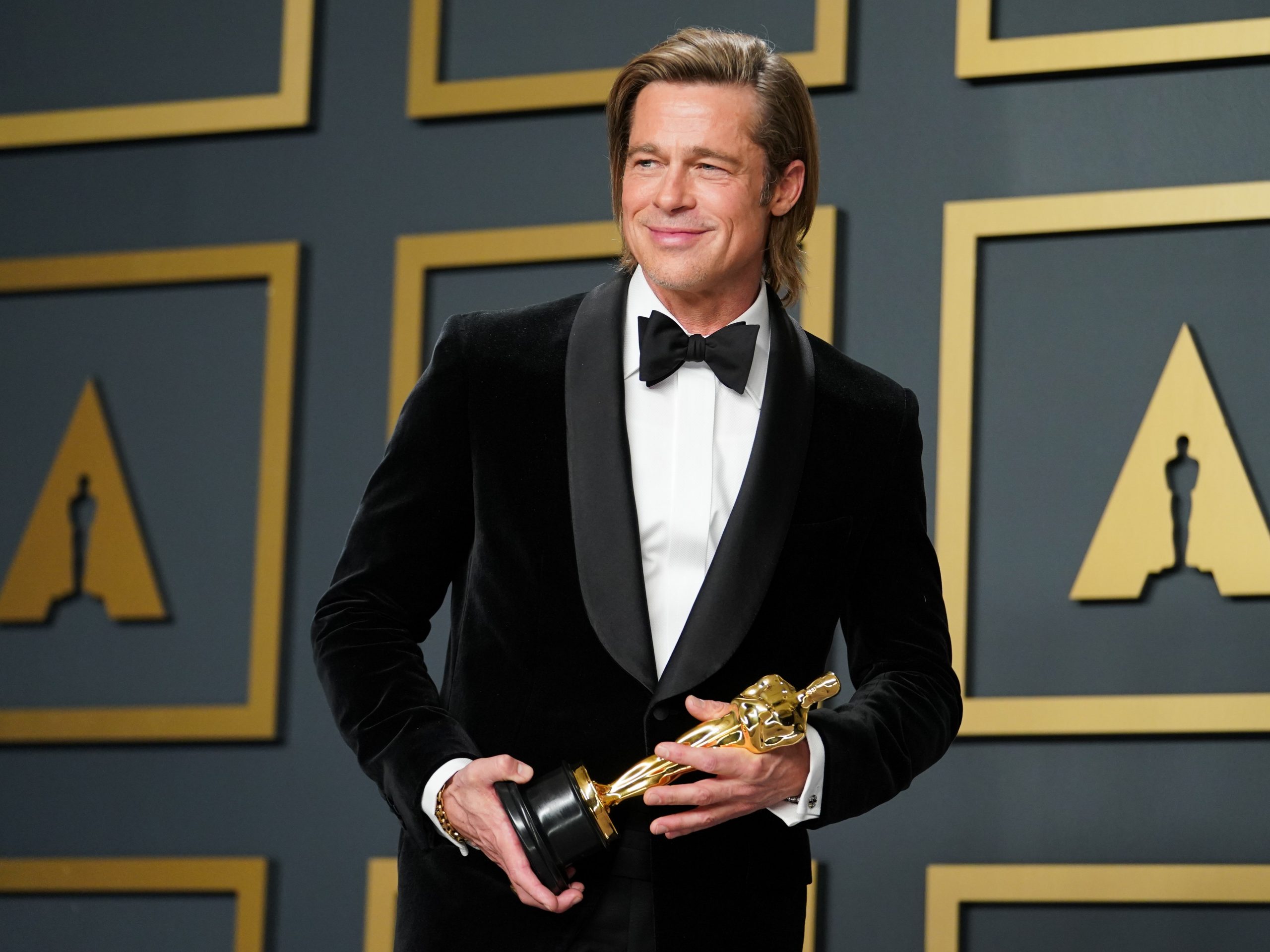 Brad Pitt at Oscars 2020