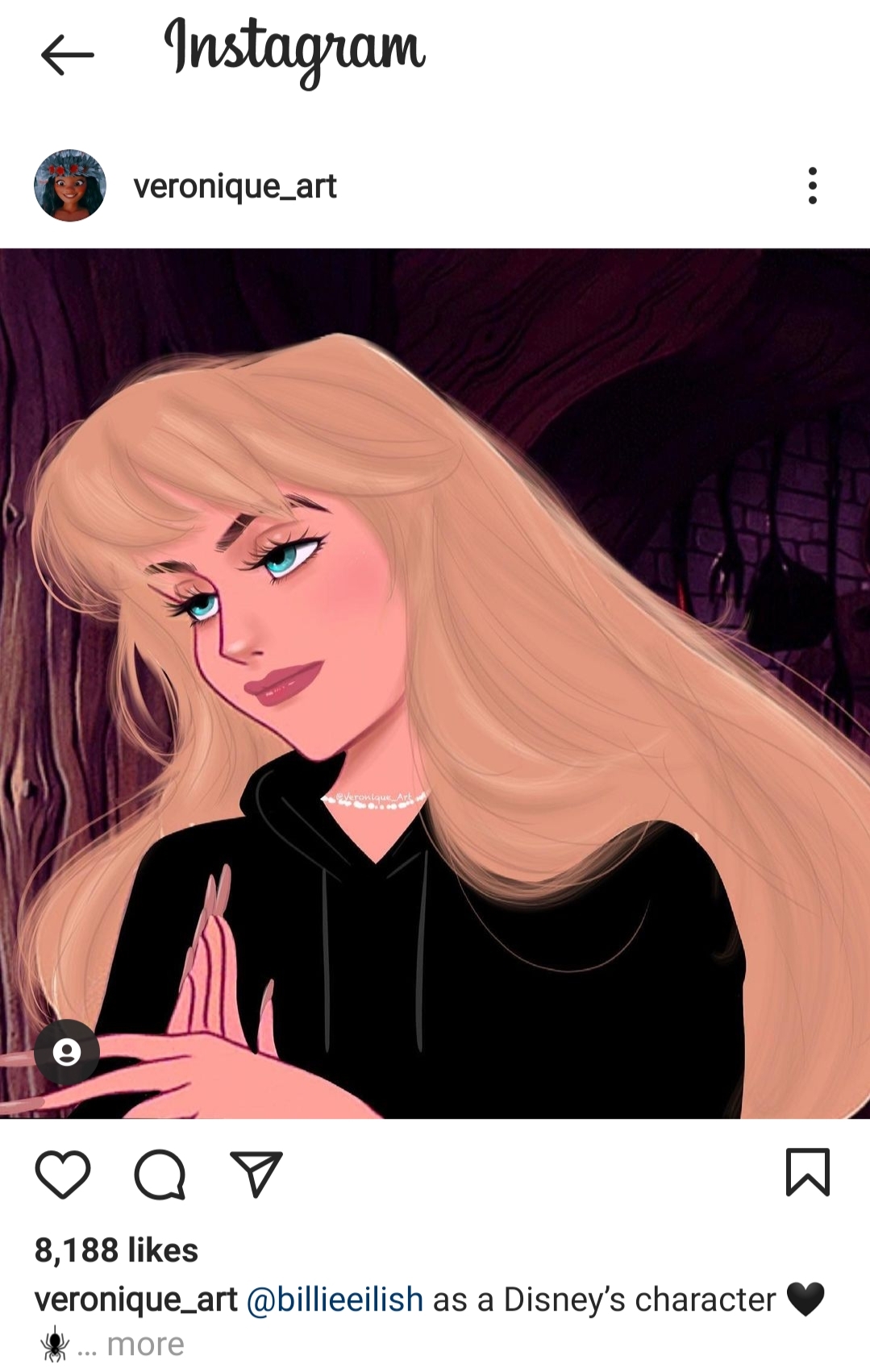 9 celebrities drawn as Disney characters