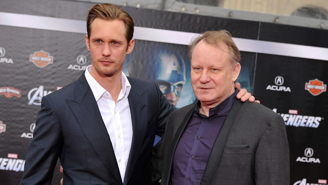 Alexander and Stellan Skarsgård 