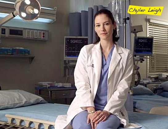 Chyler Leigh as Lexie on Grey's Anatomy