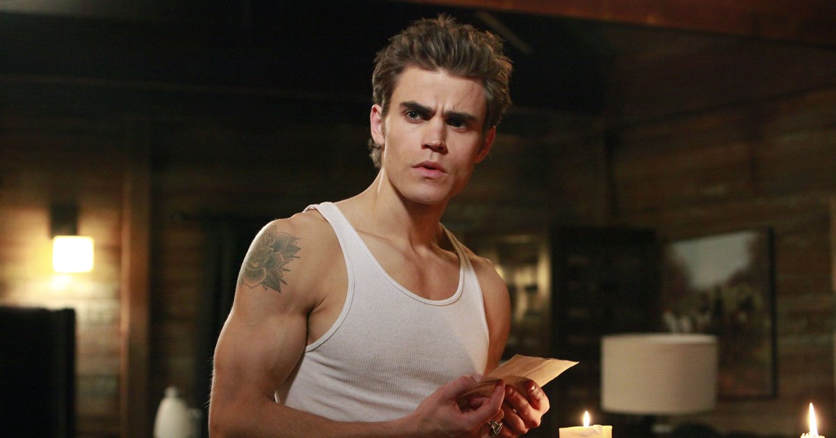 Paul Wesley as Stefan on The Vampire Diaries