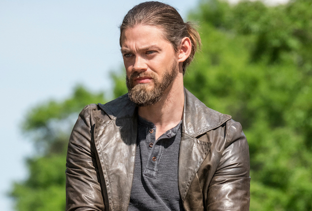 Tom Payne as Jesus on The Walking Dead