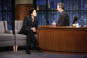 Cole Sprouse in 'Late Night With Seth Mayers