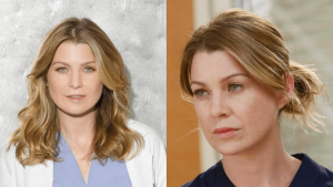 Ellen as Meredith Grey