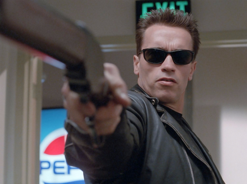 T 800 in Terminator 2: Judgement Day