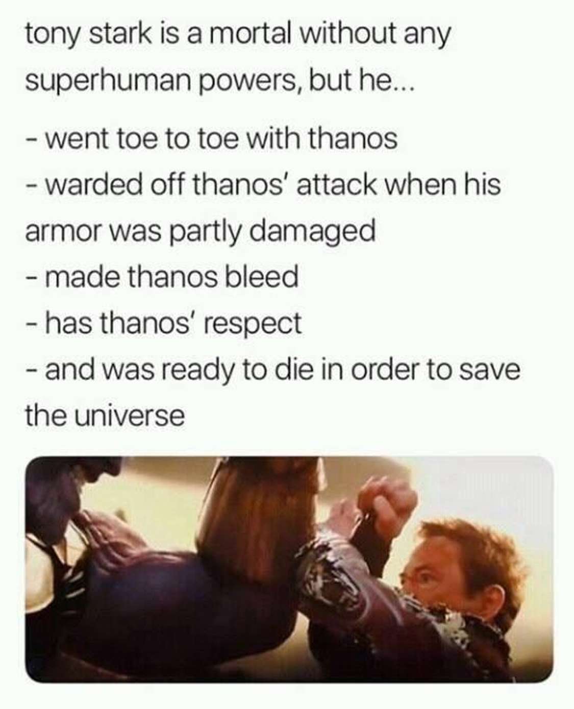 Best Avenger for a reason