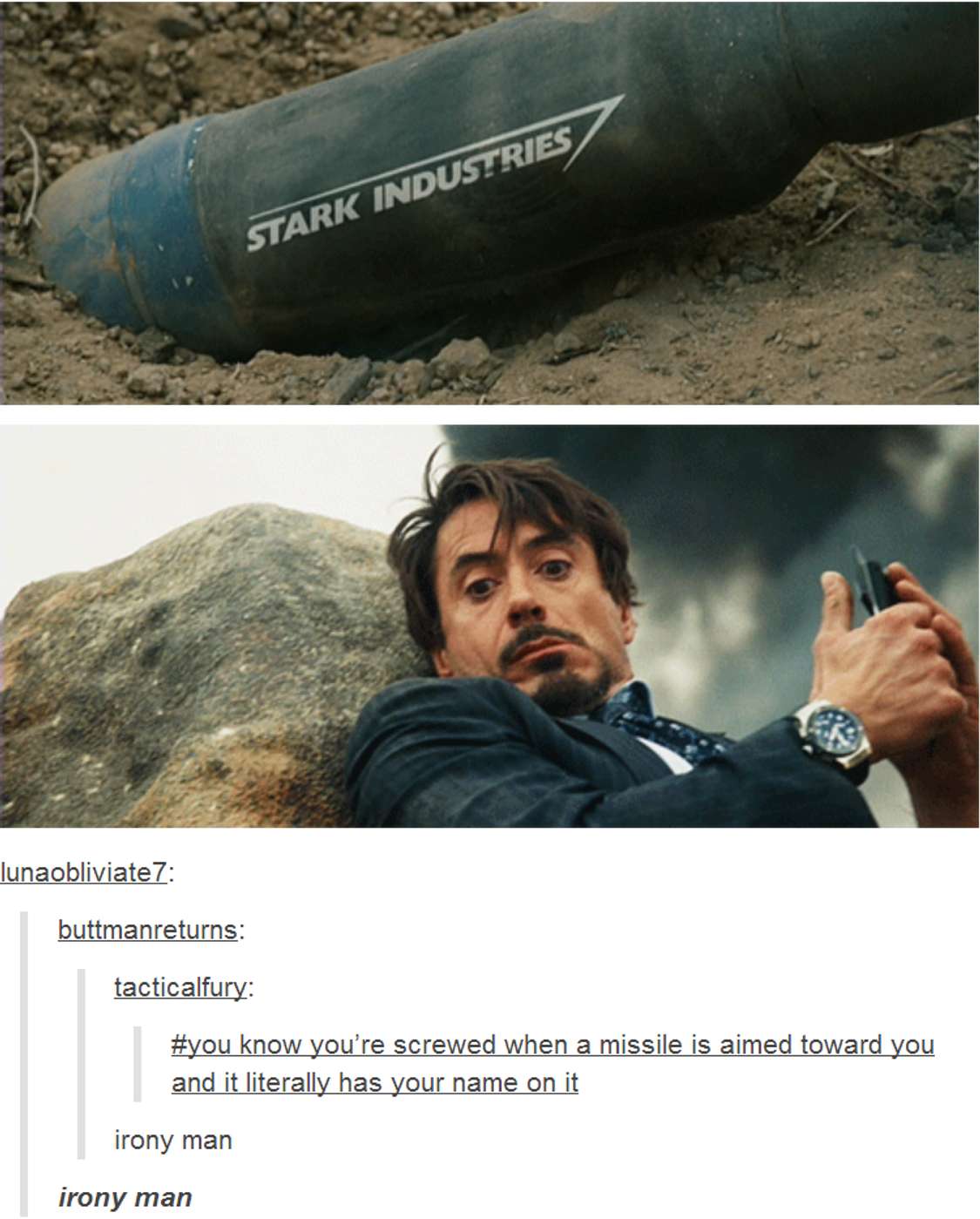 The Irony of Iron-Man