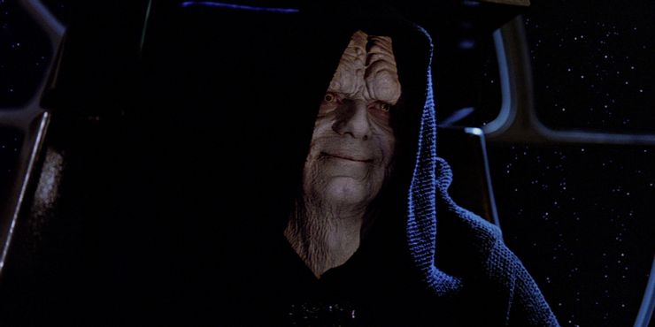 6. Palpatine is embodied by Ian McDiarmid in a way that few actors can match