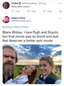 Black Widow was just bland