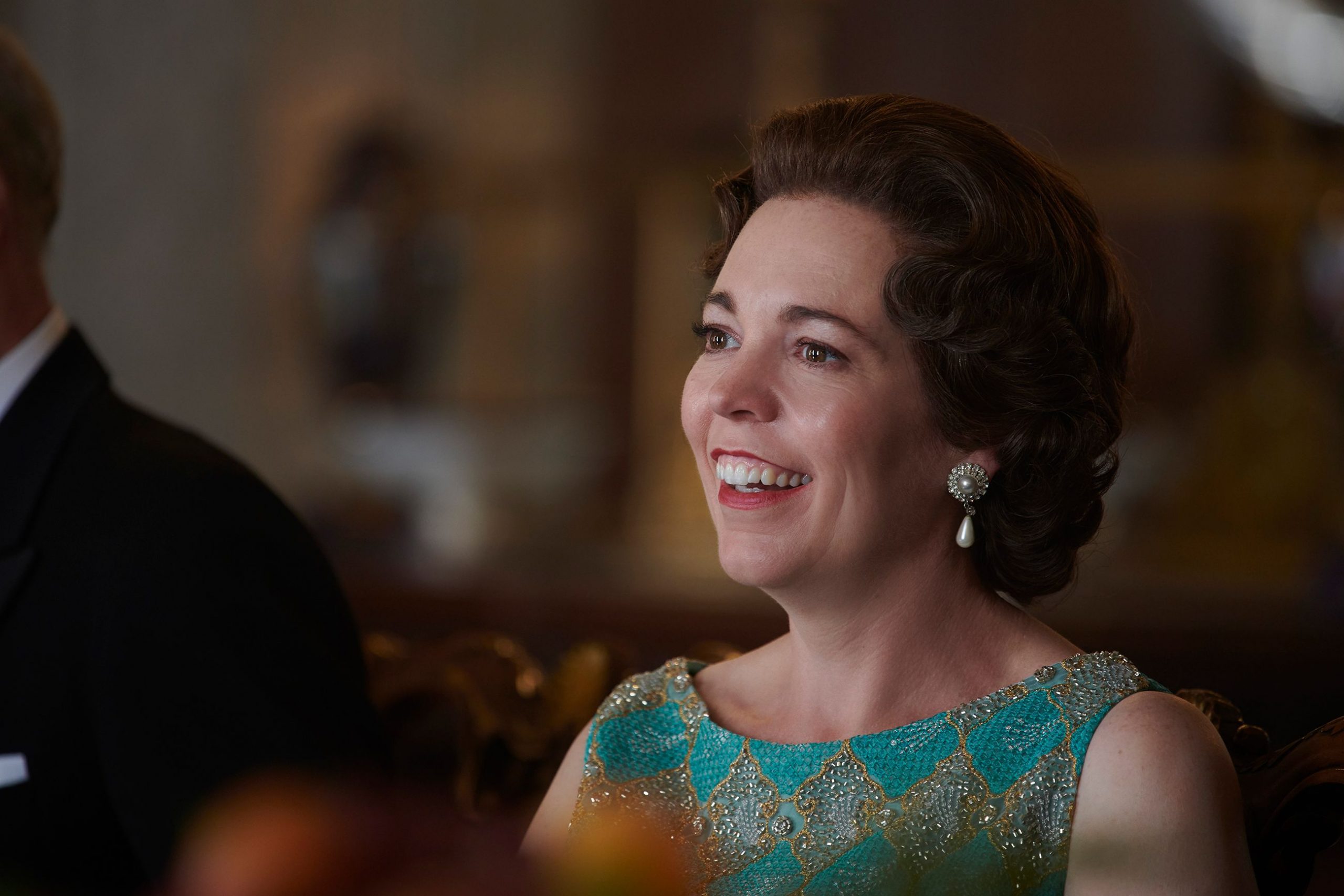 Olivia Colman as Queen Elizabeth II in the third season of The Crown