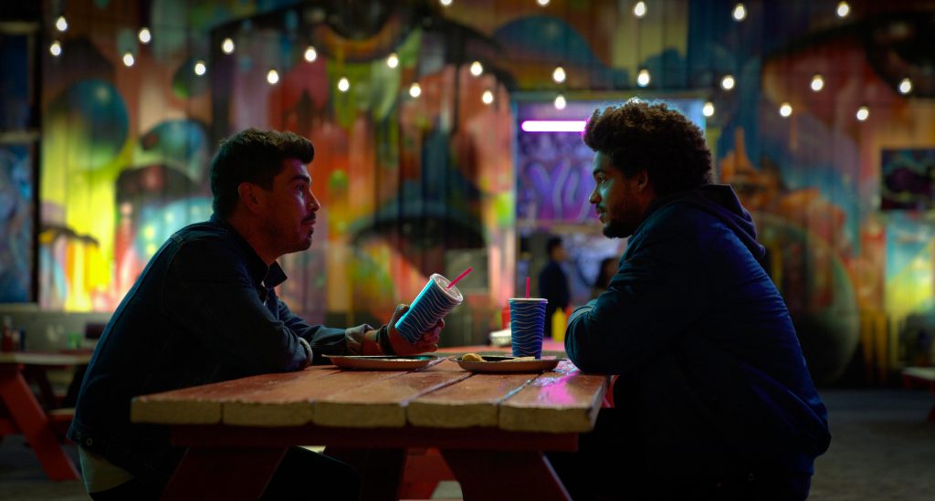 Raul Castillo as Jay and Jorge Lendeborg Jr. as Benny