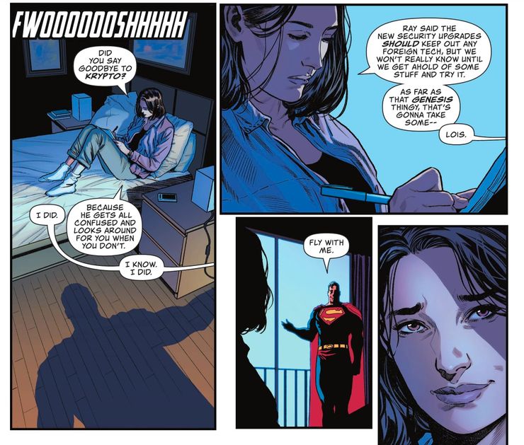 Action Comics #1035: Krypto Heartbreaking Detail