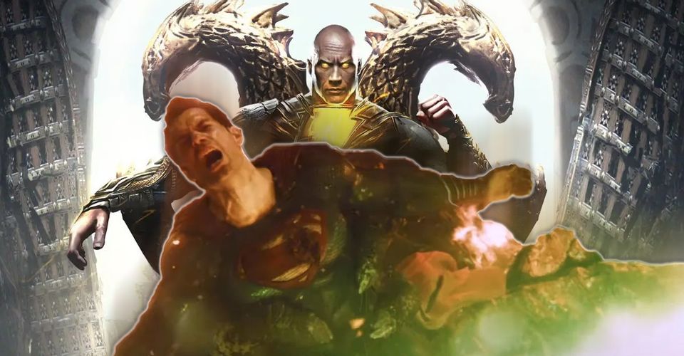 Superman Can't Defeat Black Adam Says The Rock Johnson