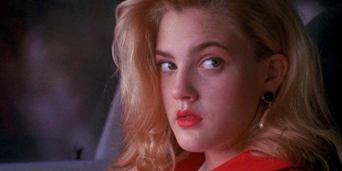 Drew Barrymore acting scene