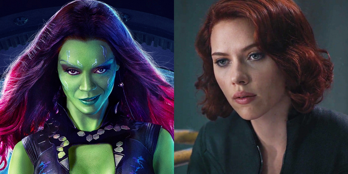 Gamora & Black Widow Infinity Saga characters