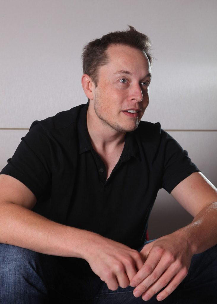 Entrepreneur and business magnate: Elon Musk.