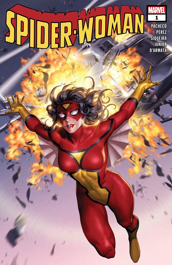 Spider-Man's female counterpart - Spider-Woman.