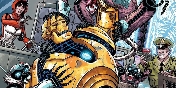 diverse comic book characters Robotman