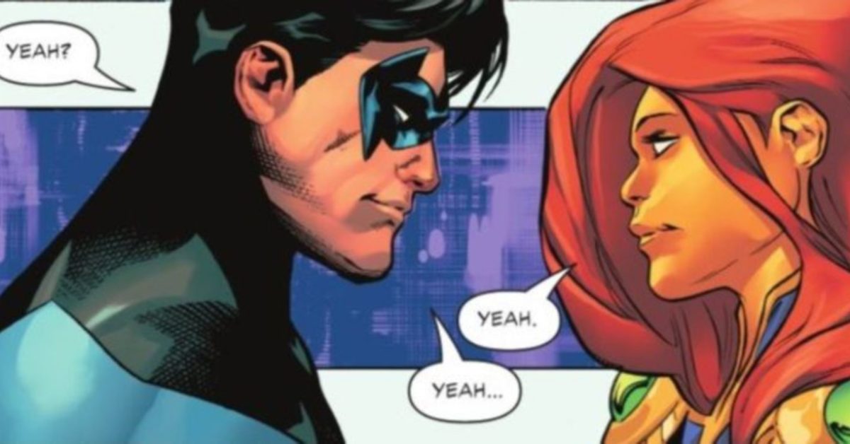 Nightwing and Starfire