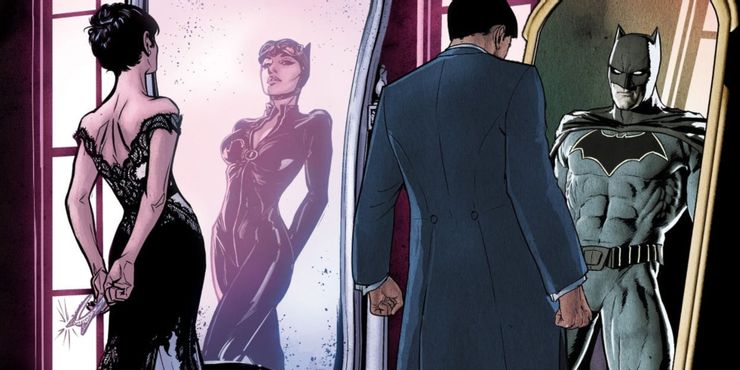 Bruce Wayne at Batman-Catwoman's Wedding.