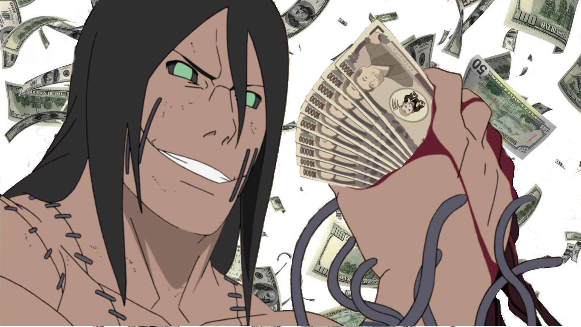 Naruto: Kakuzu Greedy For Cash