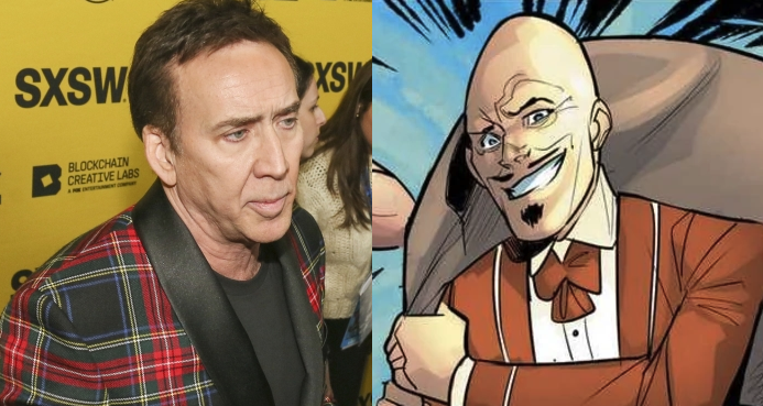 Egghead Nic Cage DC