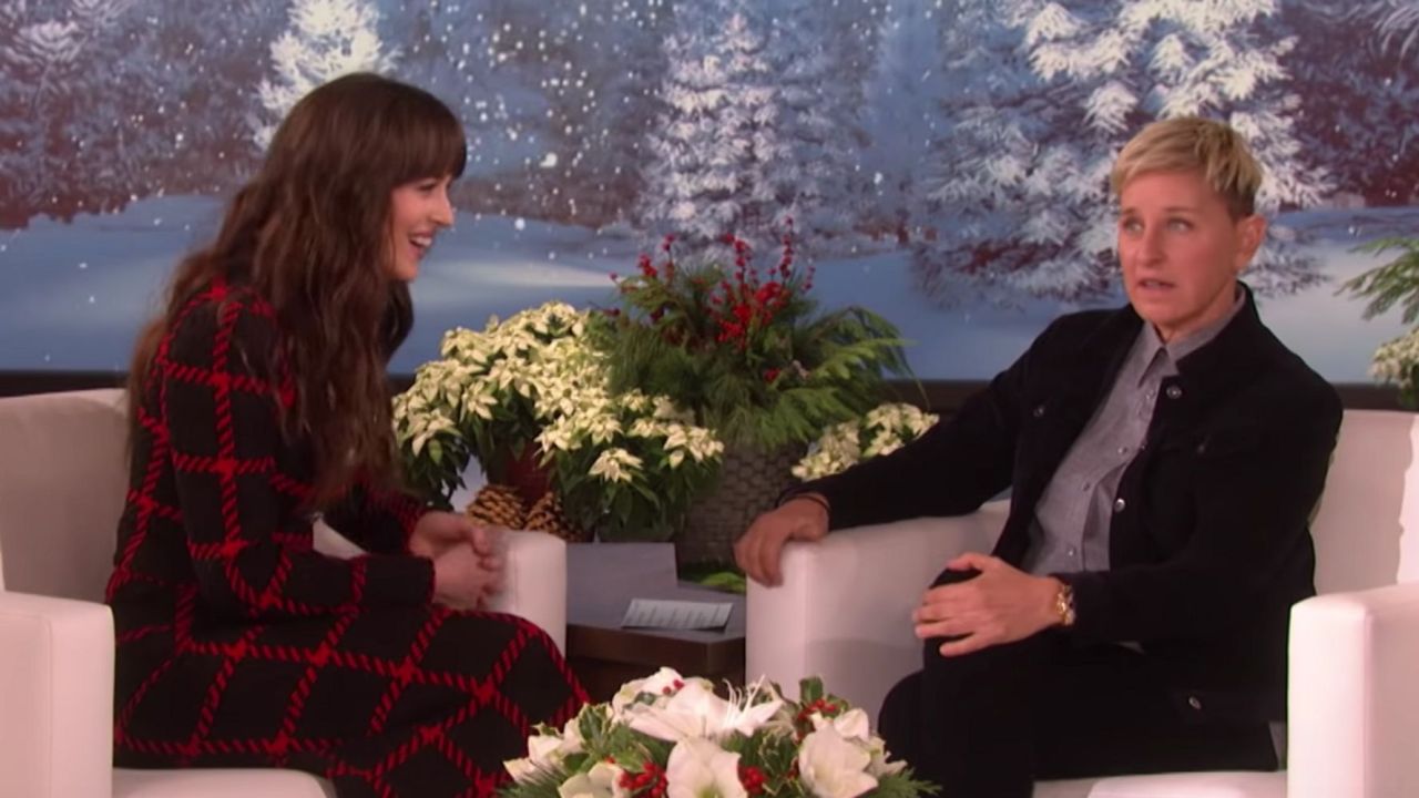 Ellen DeGeneres roasted by Dakota Johnson