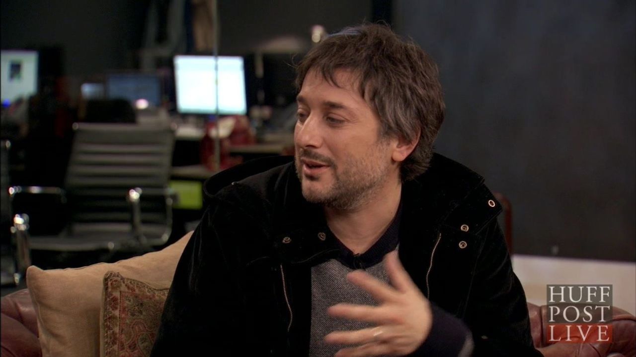 A Screengrab of Harmony Korine from HuffPost Live