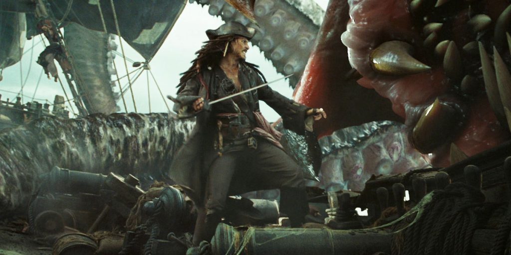 Jack Sparrow Kraken