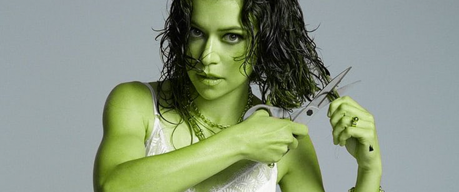 The new hulk in town: Tatiana Maslany as She-Hulk.