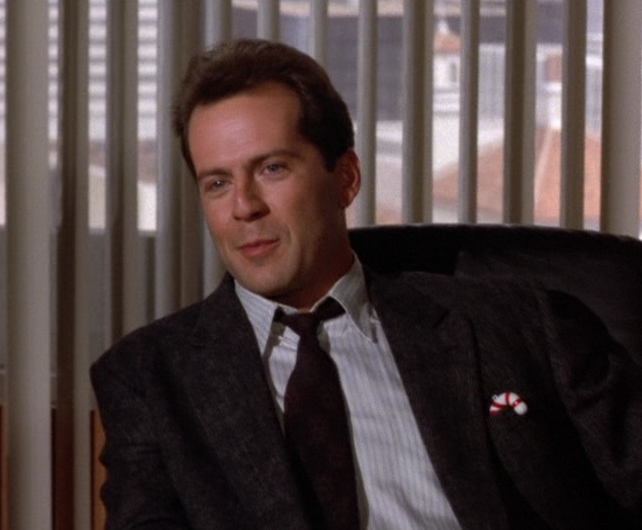 Bruce Willis as David Addison on Moonlighting