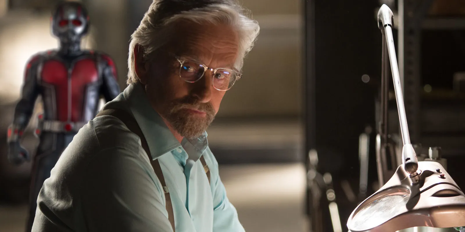 Michael Douglas as Hank Pym in Ant-Man