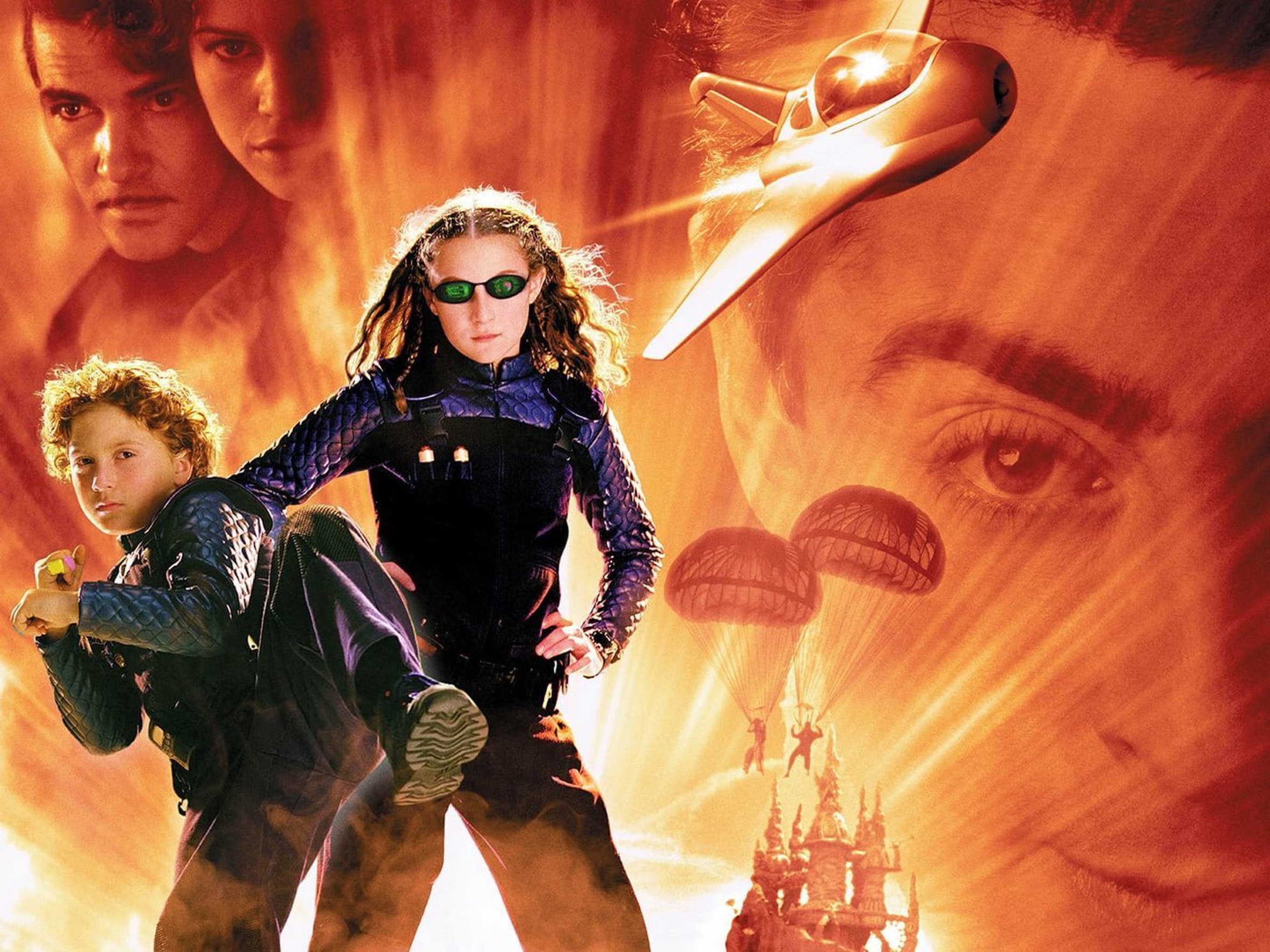 Amazing VFX and Art Direction in Spy Kids.