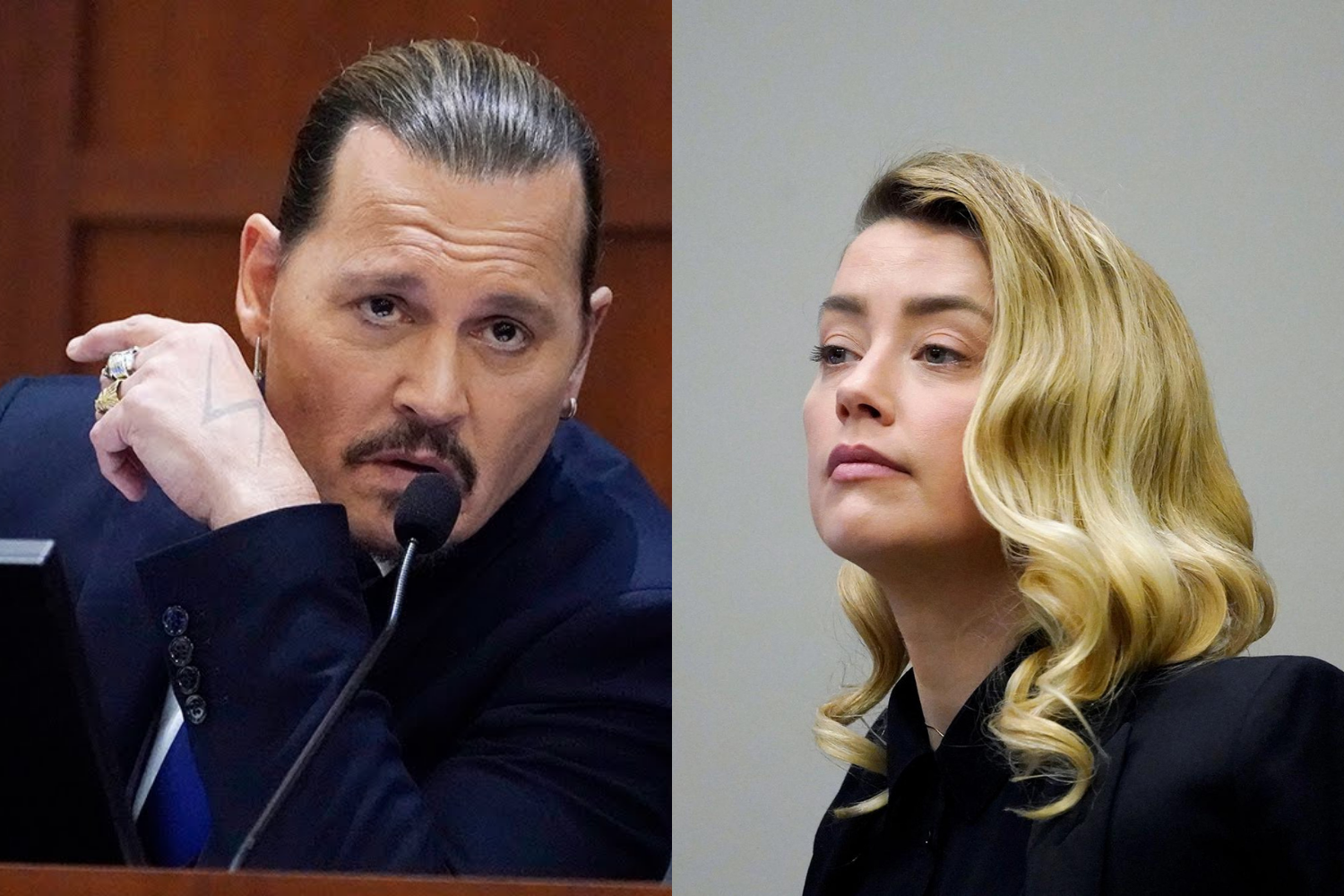 Amber Heard and Johnny Depp