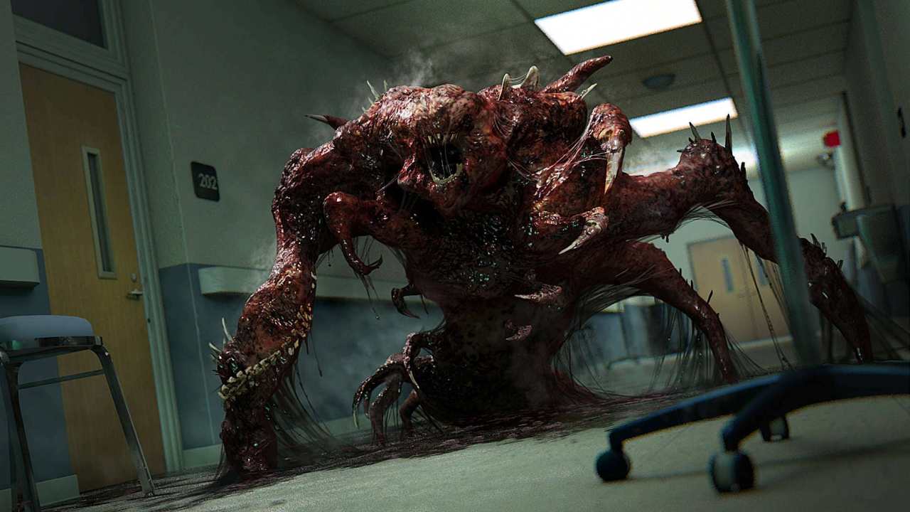 Hospital Monster stranger things creature from upside down